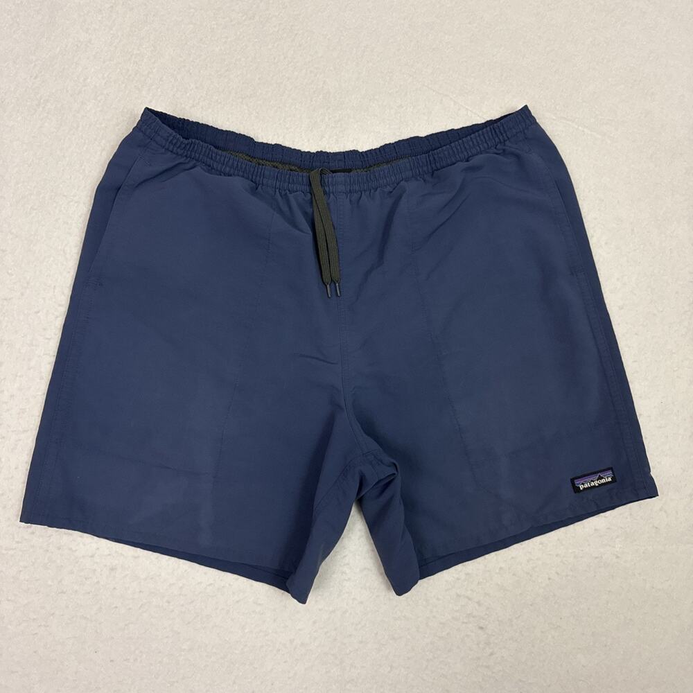 Patagonia Baggies Shorts Mens XL Blue 6" Lined Retro Rare Vintage